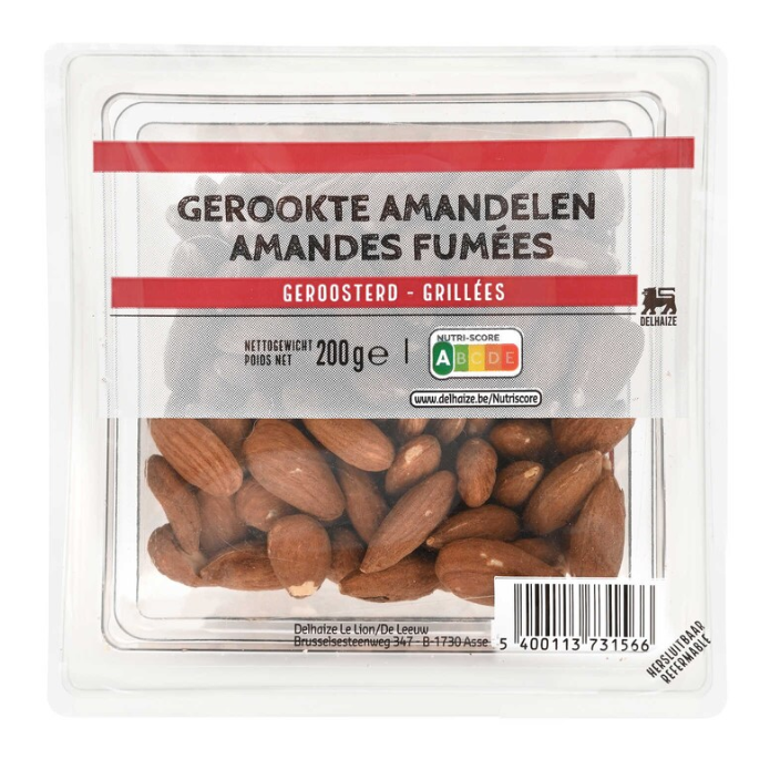 Delhaize Amandelen Gerookt