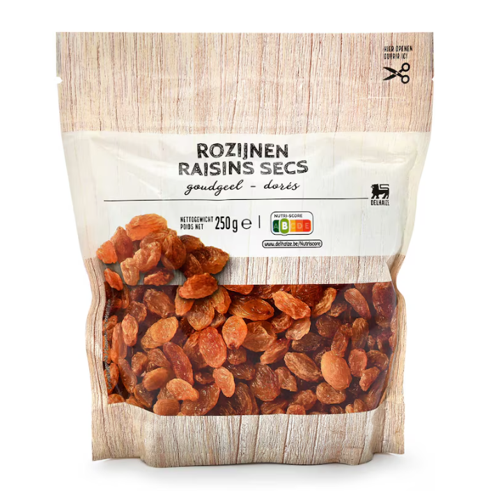 Delhaize Goudgele Rozijnen