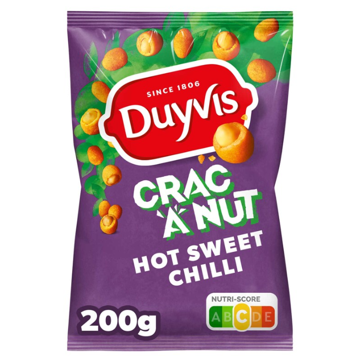 Duyvis Crac A Nut Hot Sweet Chilli