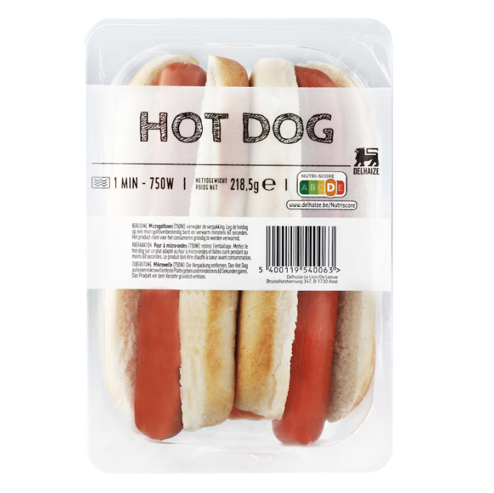 Hot Dog met Kaas en Ajuin
