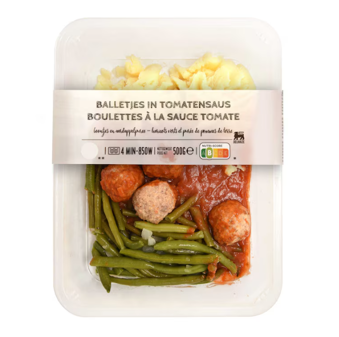 Delhaize Balletjes met Tomatensaus