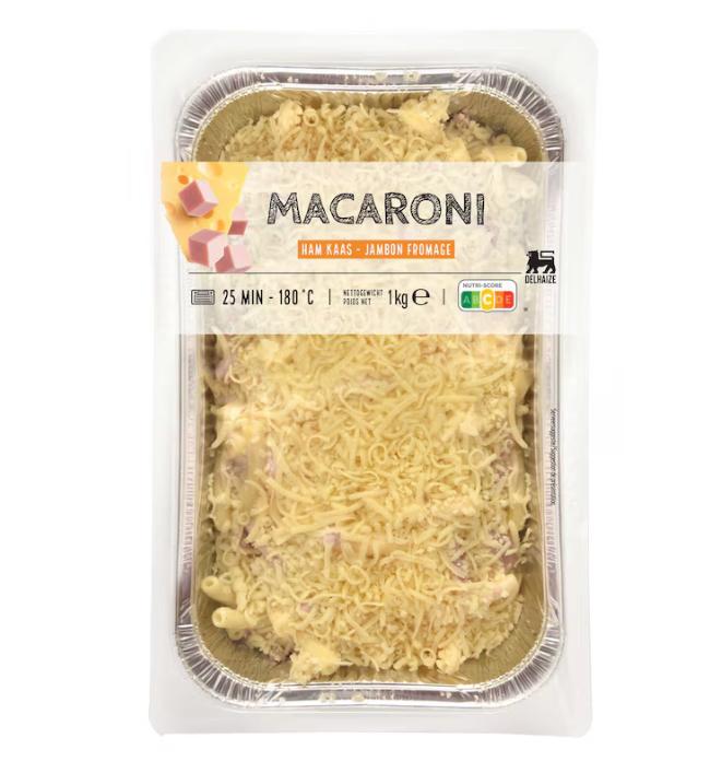 Delhaize Macaroni Ham en Kaas
