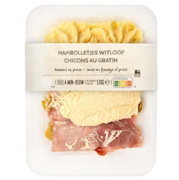 Delhaize Hamrolletjes met Witloof