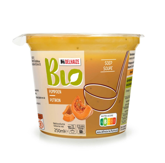Delhaize Pompoensoep Bio