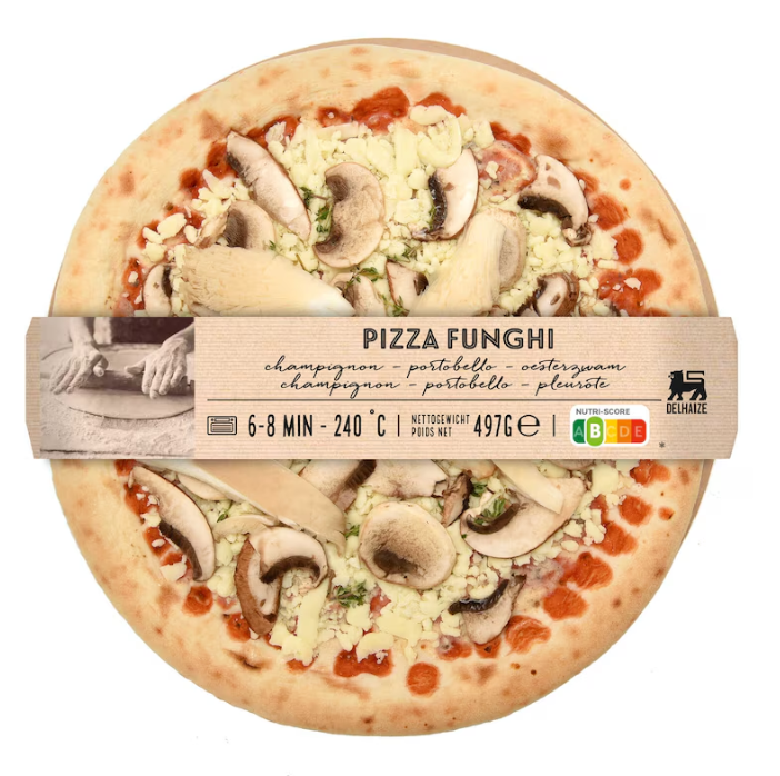 Delhaize Pizza Funghi