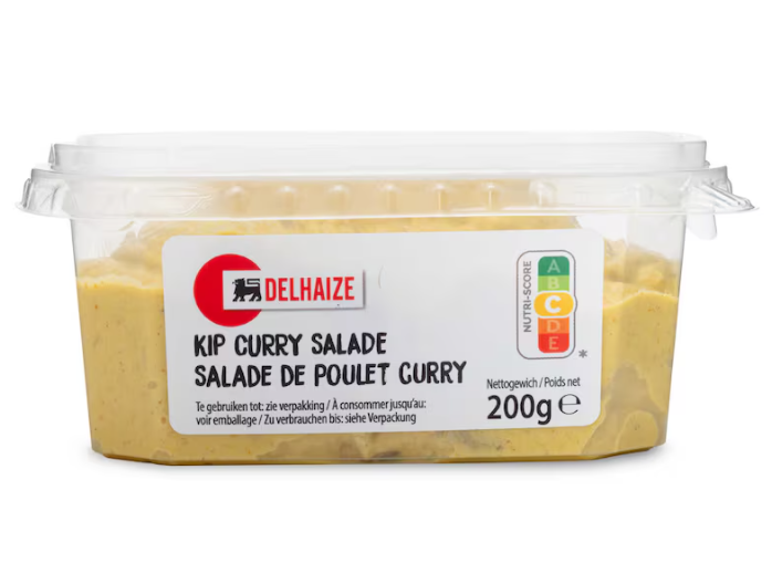 Delhaize Kip Curry Salade