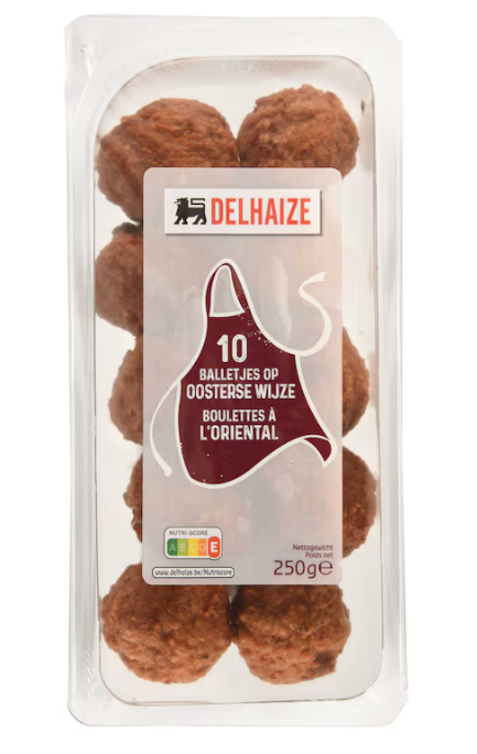 Delhaize Balletjes op Oosterse Wijze