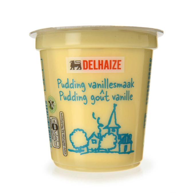 Delhaize Pudding Vanille