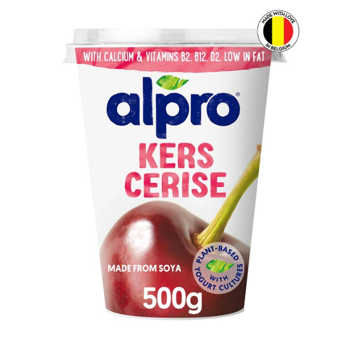 Alpro Plantaardig Yoghurt Kers