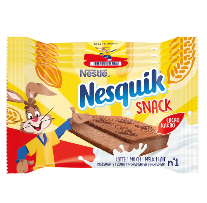 Nesquik Cacaocake x4