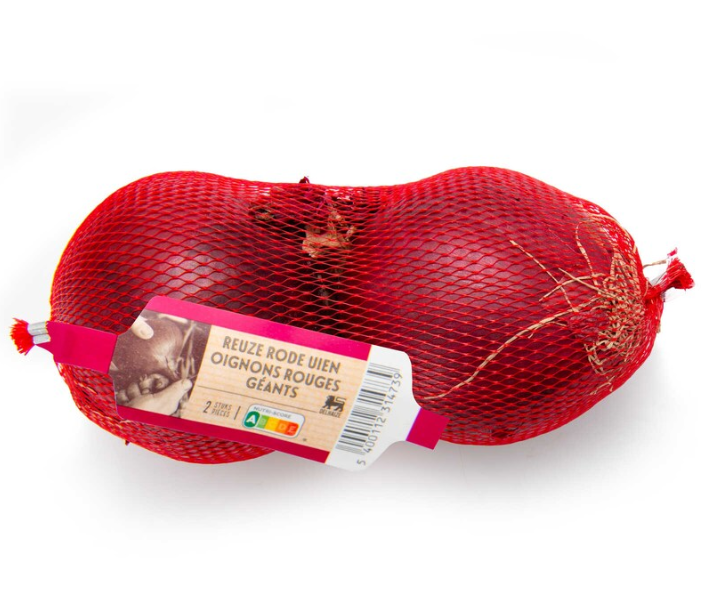 Delhaize Rode Ajuin 2x