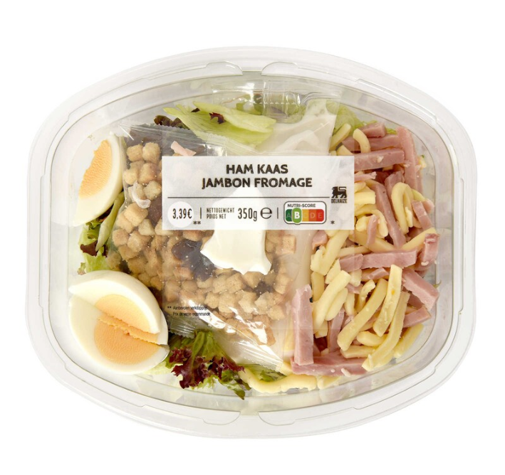 Delhaize Salad Ham en Kaas