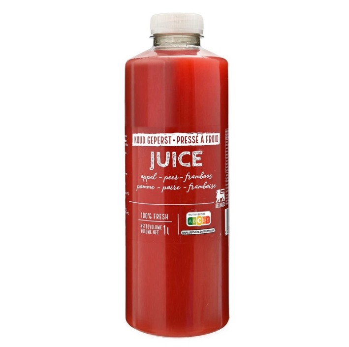 Delhaize Appel Peer Framboos Sap 1L