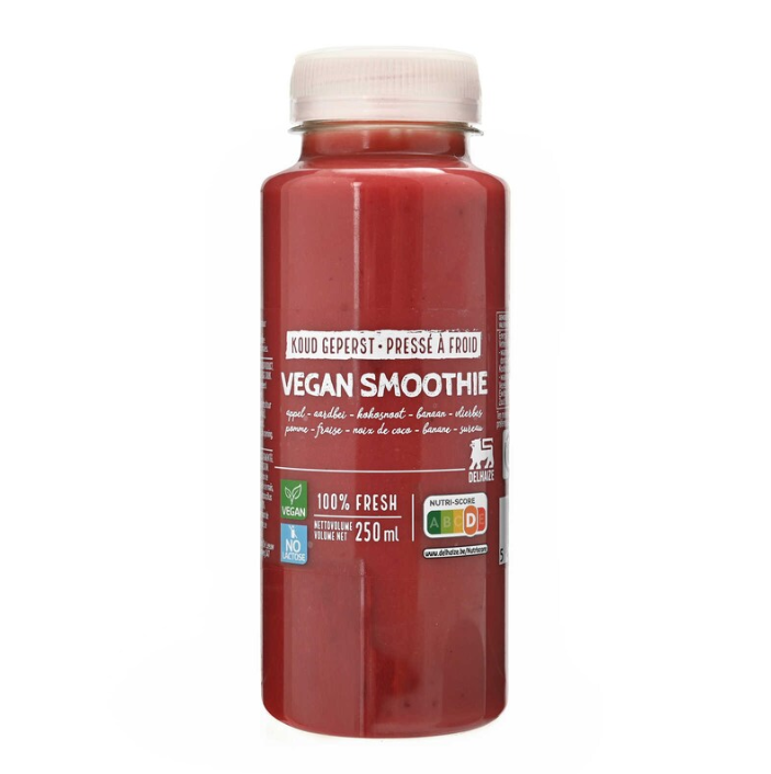 Delhaize Vegan Smoothie Aardbei