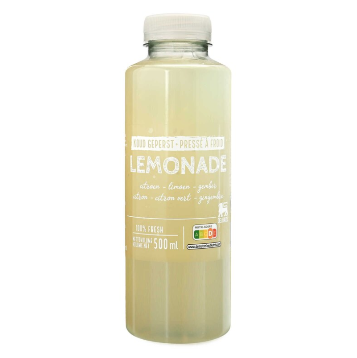Delhaize Raw Lemonade Citroen Limoen Gember