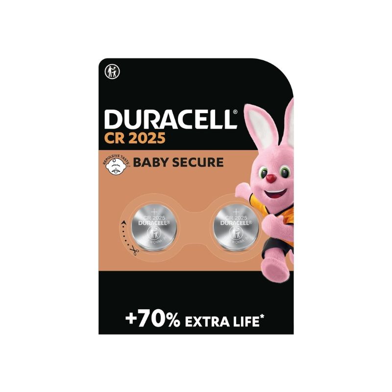 Duracell CR2025 Baby Secure 2ST