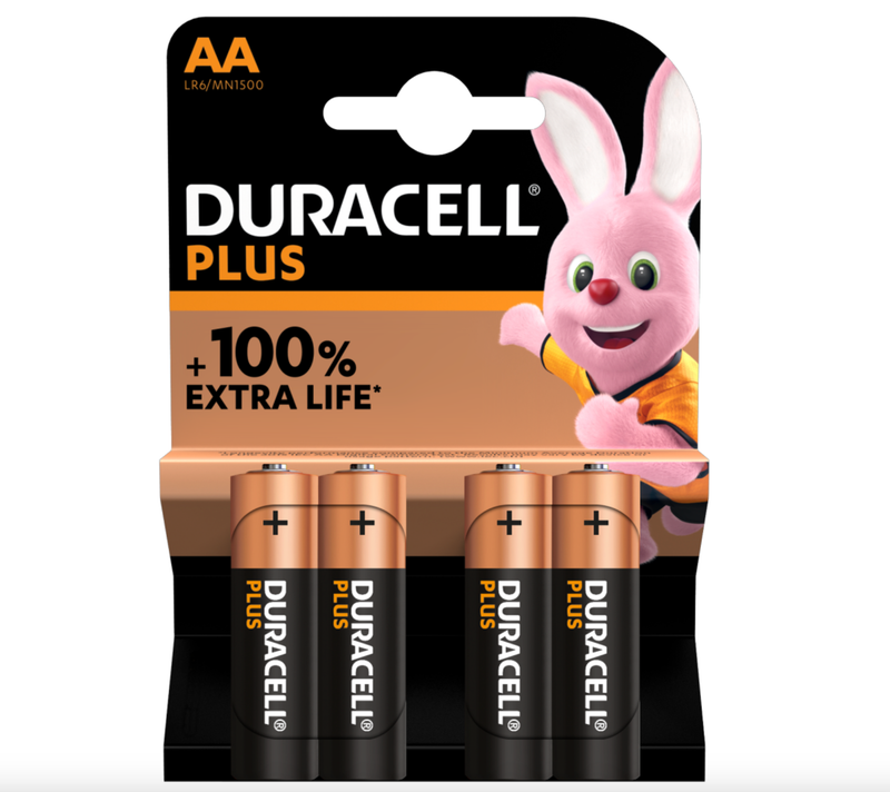 Duracell Plus AA LR6/MN1500 4ST