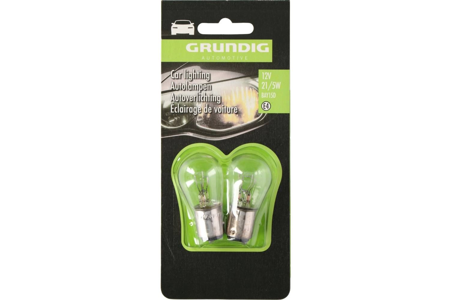 Grundig Autolampen 12V 21/5W BAY15D E4
