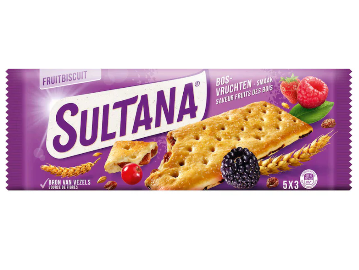 Sultana Koekjes Bosvruchten