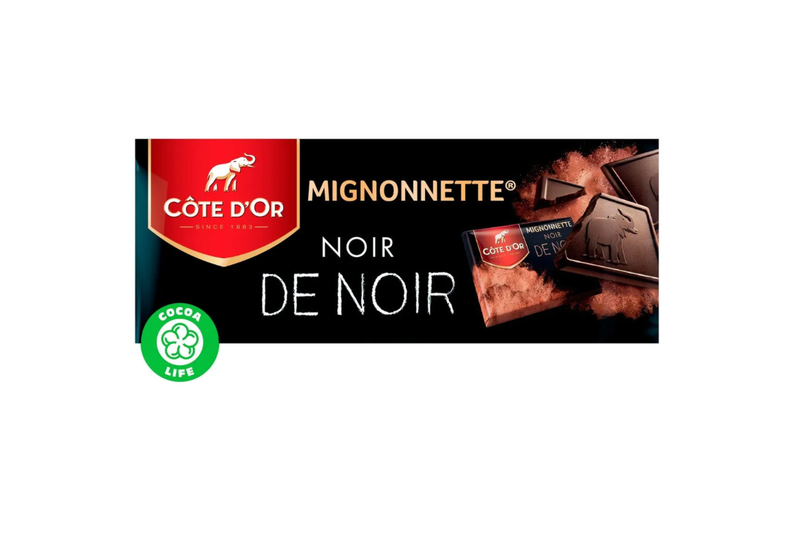 CÔTE D'OR Mignonette Noir de Noir 240gr