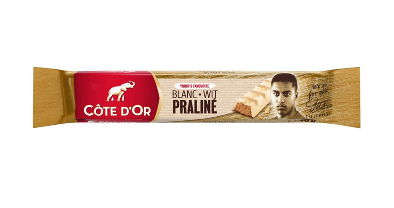 CÔTE D&#39;OR Praline Witte Chocolade Reep