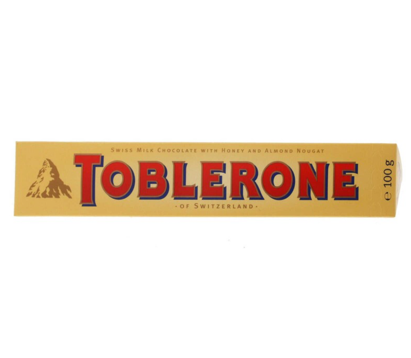 Toblerone Chocolade Nougat Reep 50gr