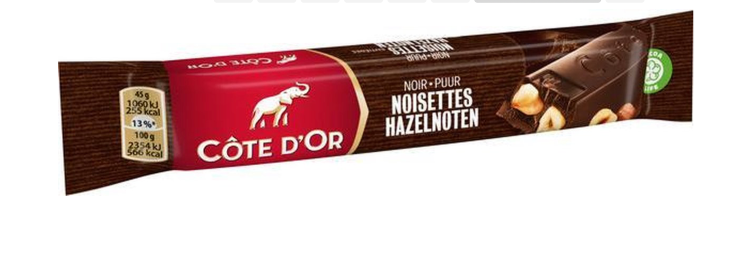 CÔTE D&#39;OR Hazelnoten Chocolade Reep