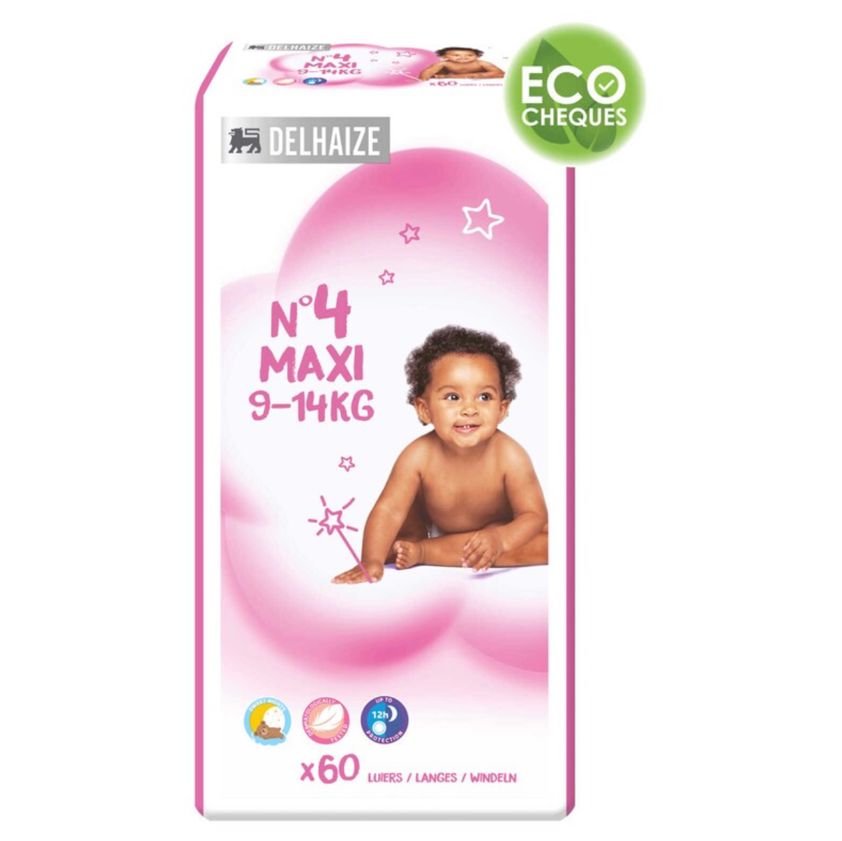 Delhaize Luiers Maat 4 60ST