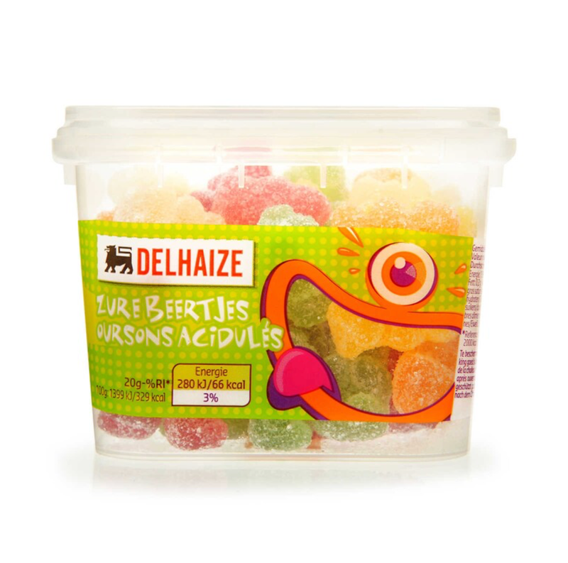 Delhaize Zure Beertjes Snoep