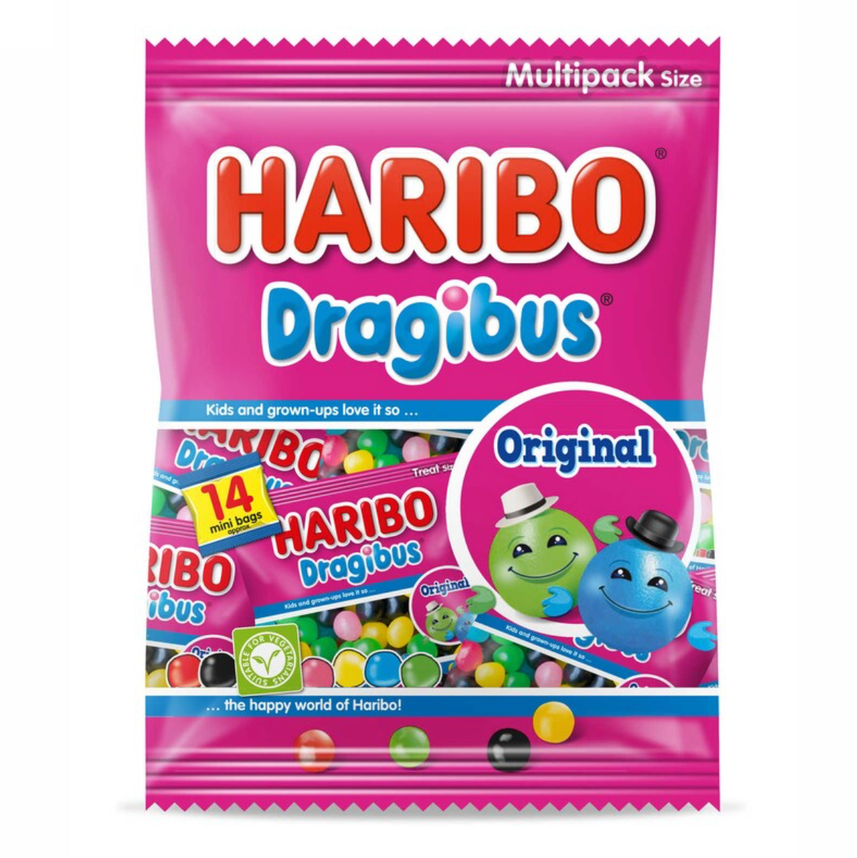 Haribo Dragibus Snoep 350gr