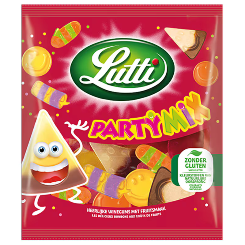 Lutti Partymix Snoep 315gr