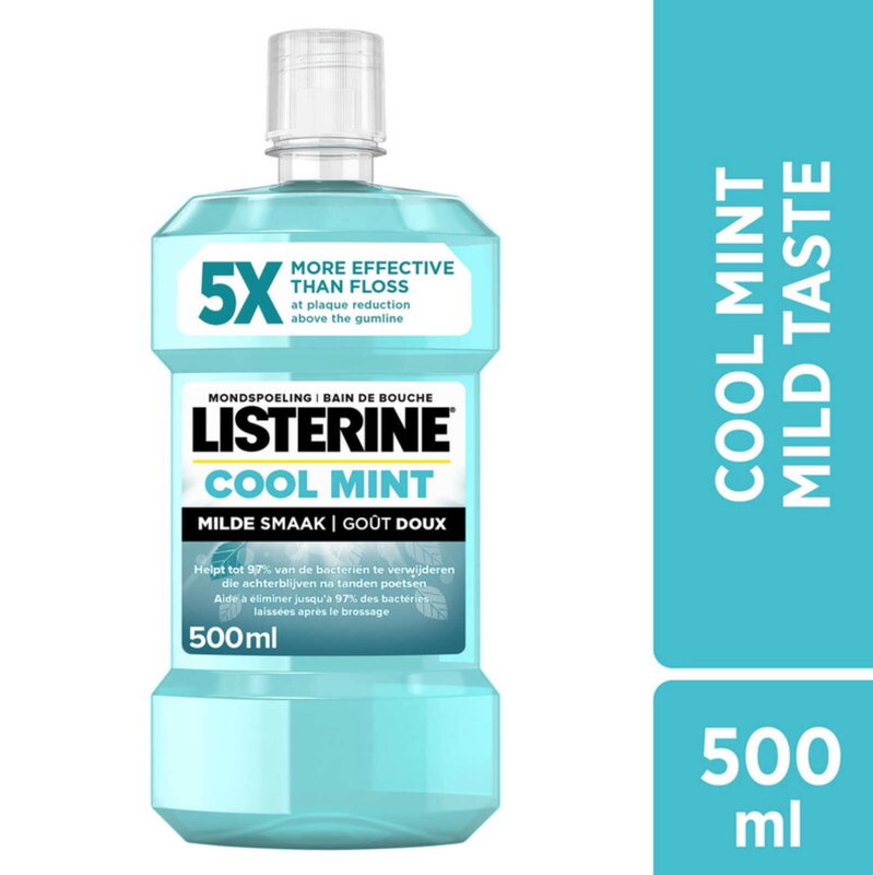 Listerine Cool Mint Milde Smaak Mondspoeling