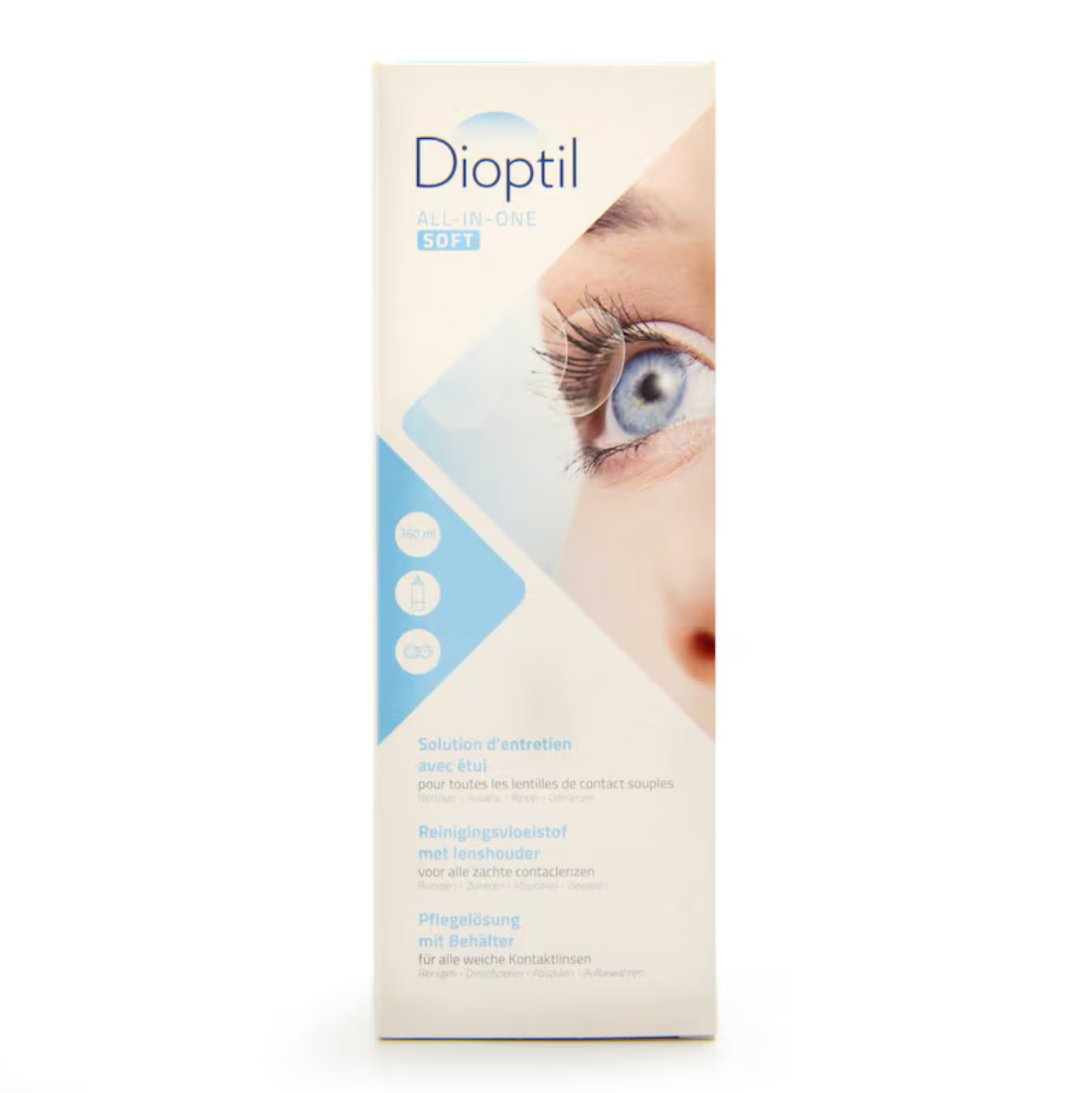 Dioptil All-in-One Zachte Lenzen Vloeistof 36cl