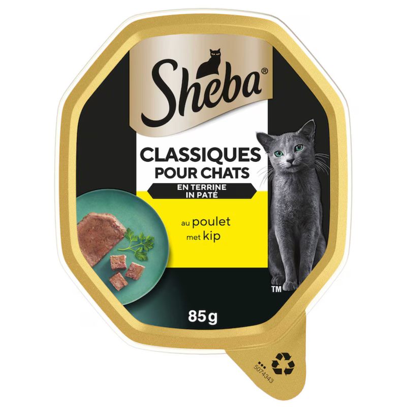 Sheba Kip Terrine Kattenvoeding