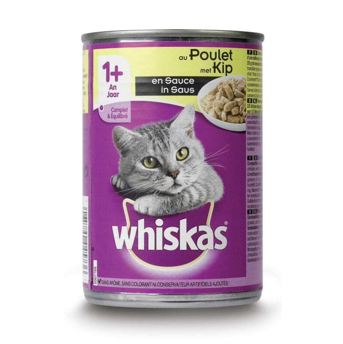 Whiskas Kattenvoeding Kip 400gr