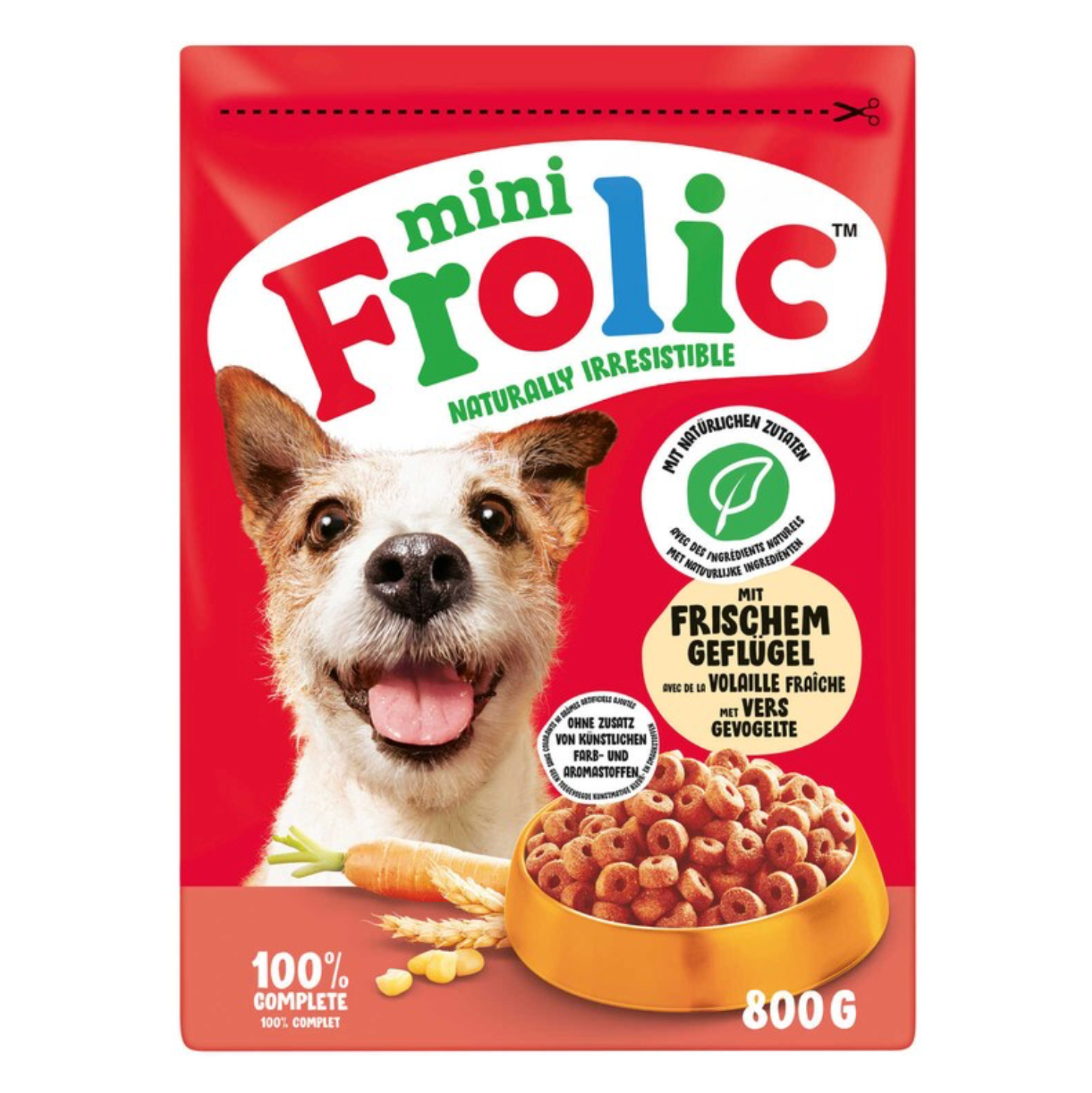 Frolic Gevogelte Droge Hondenvoeding 800gr