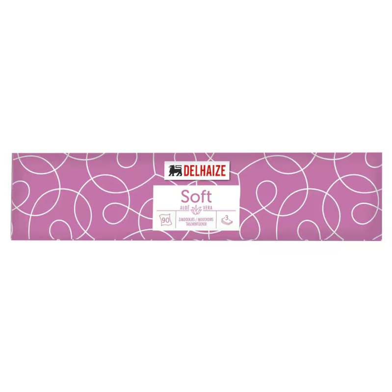 Delhaize Zakdoeken Box 90st