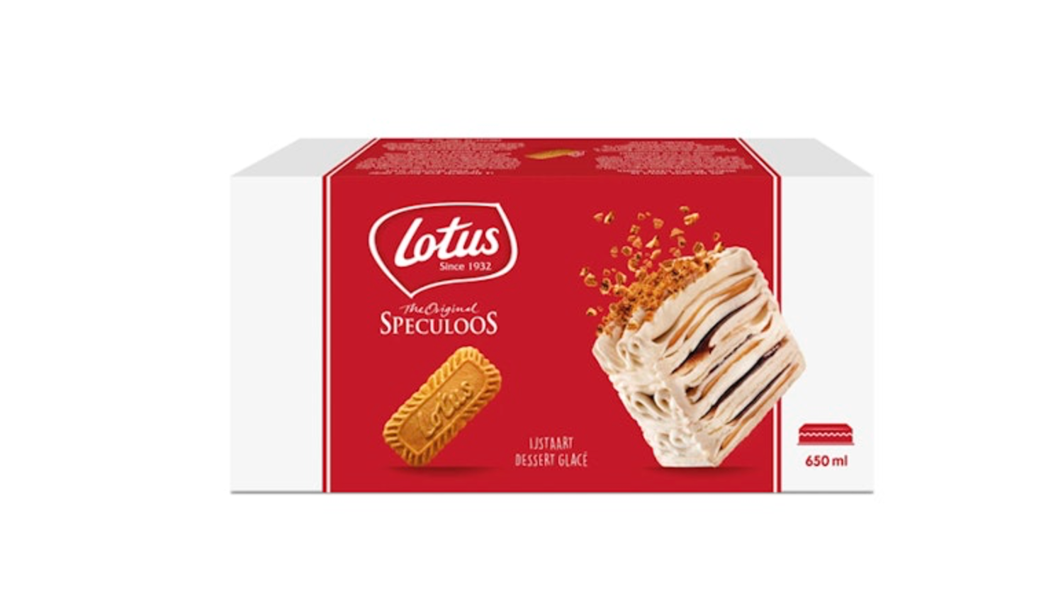 Lotus Speculoos Ijstaart s 65cl