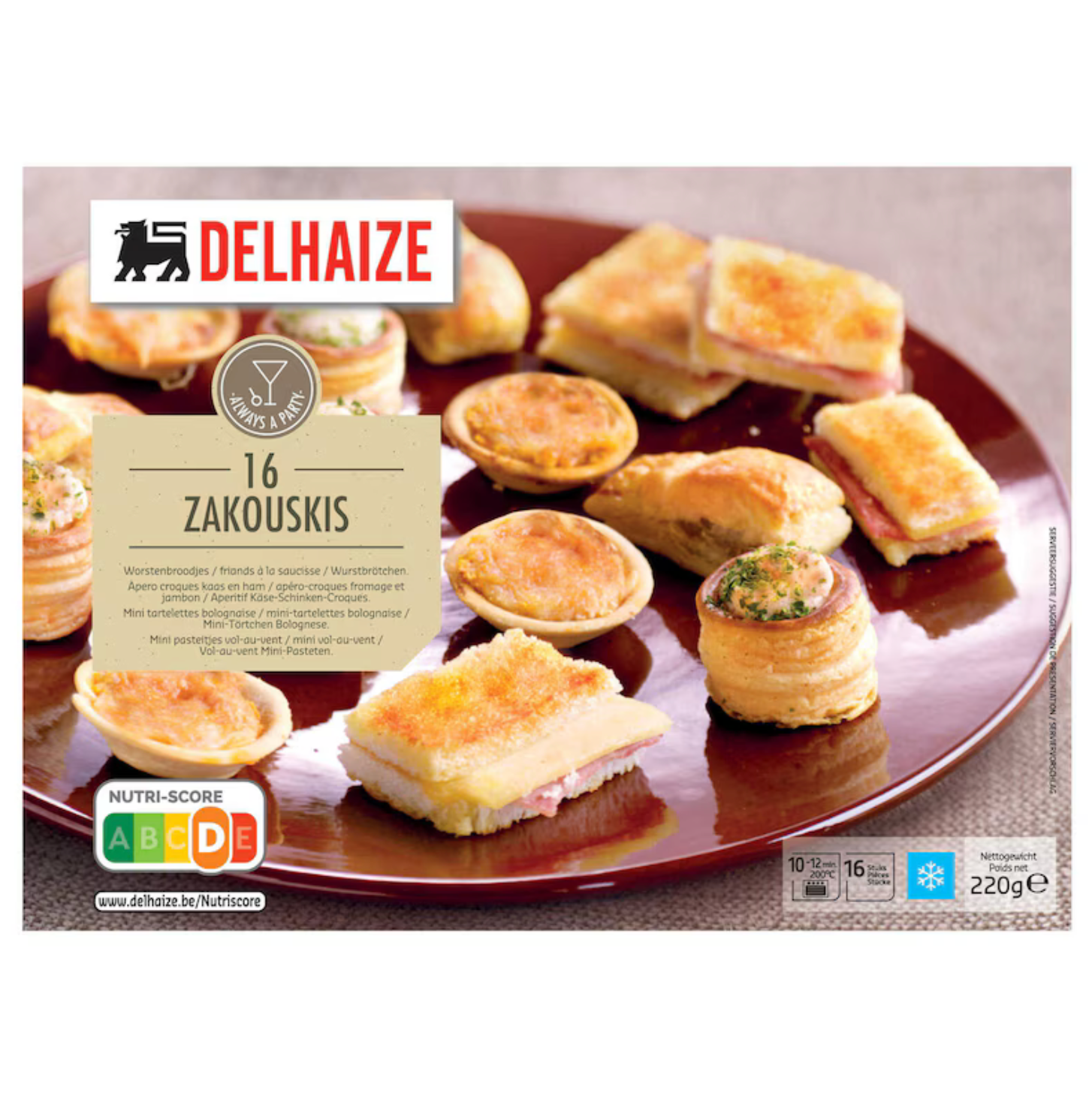 Delhaize Zakouskis 16st