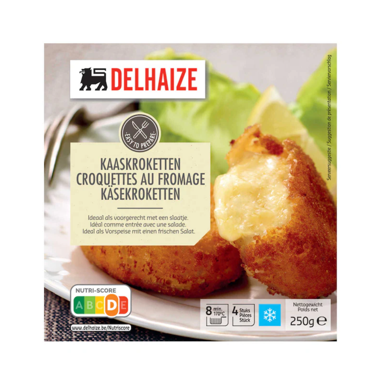 Delhaize Kaaskroketten 4st