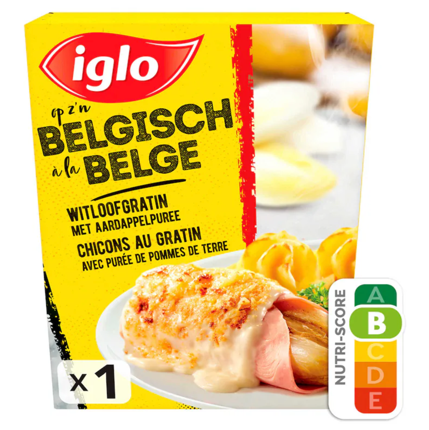 Iglo Witloof Gratin met Aardappelpuree