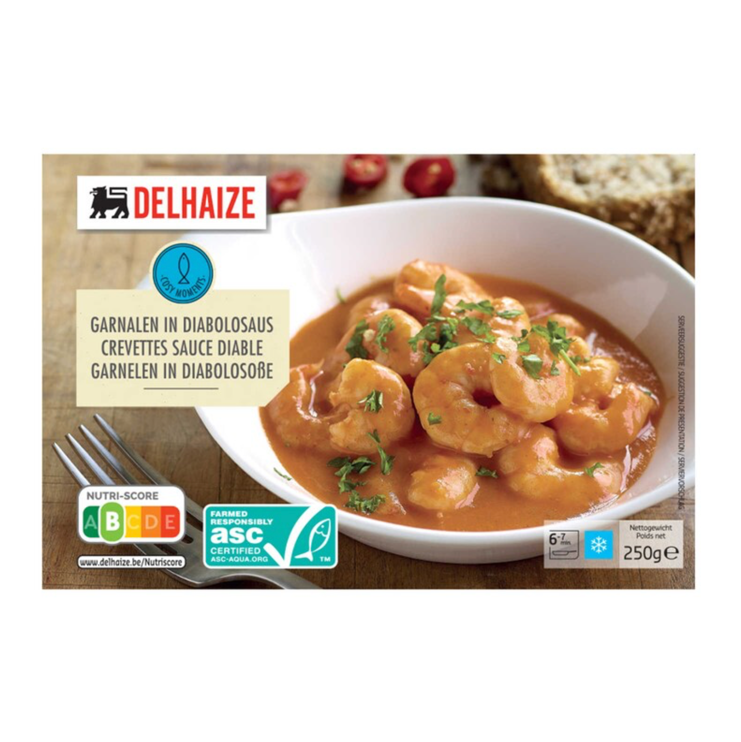 Delahaize Garnalen in Diabolosaus