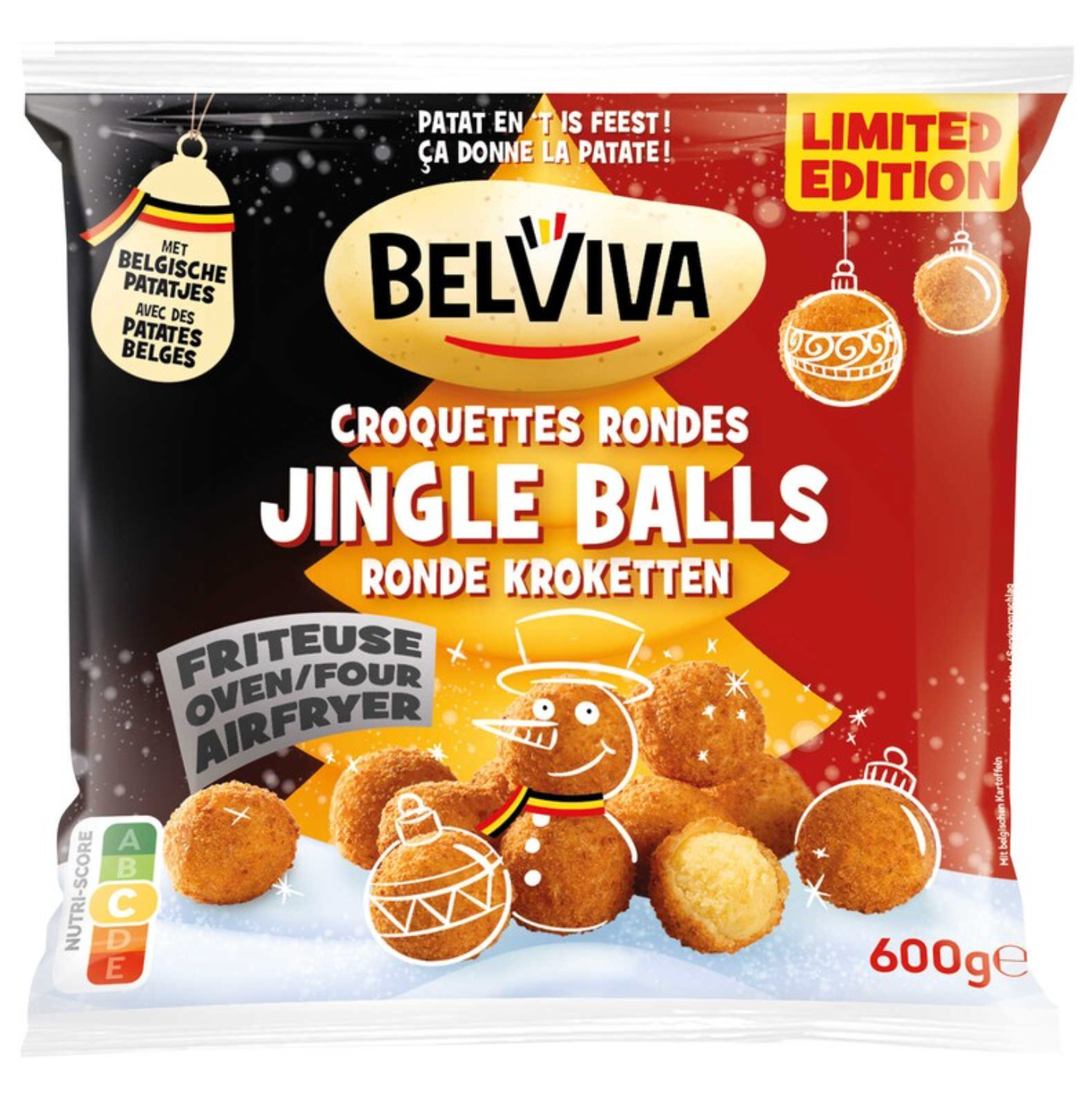 Belviva Ronde Kroketten 600gr