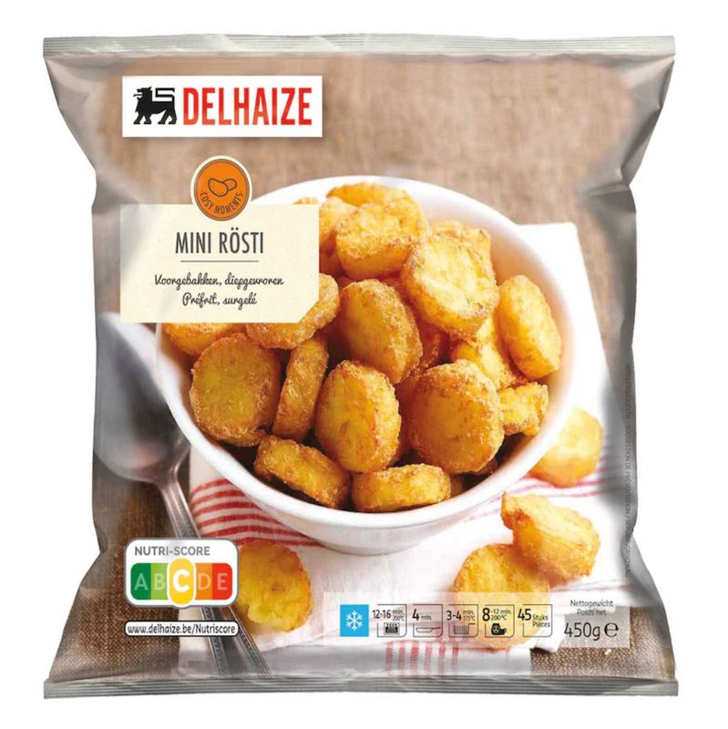 Delhaize Mini Rosti 450gr
