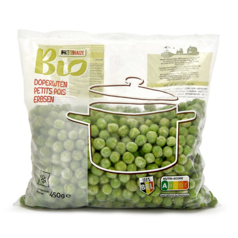 Delhaize Bio Erwten 450gr