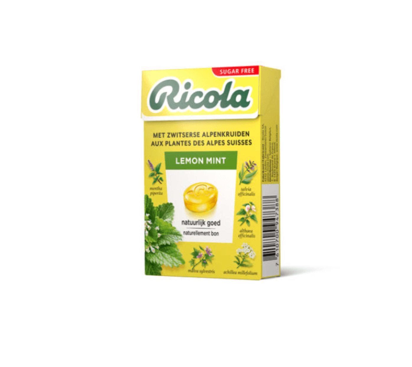Ricola Lemon Mint Kruidenpastilles