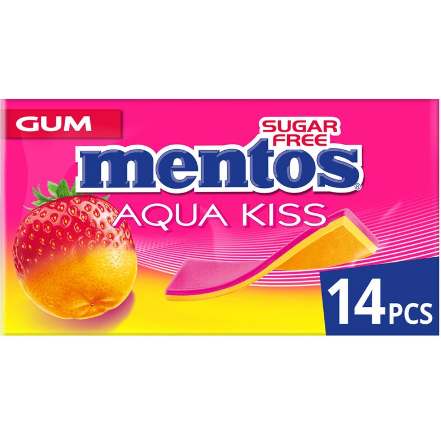 Mentos Straweberry-Mandarin Kauwgom