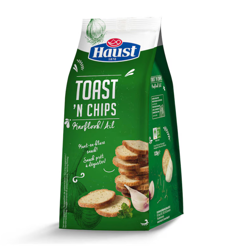 Haust Toast &#39;N Chips 125gr