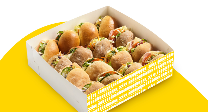 Mini-Broodjes Box 2 voor 3-4 Personen