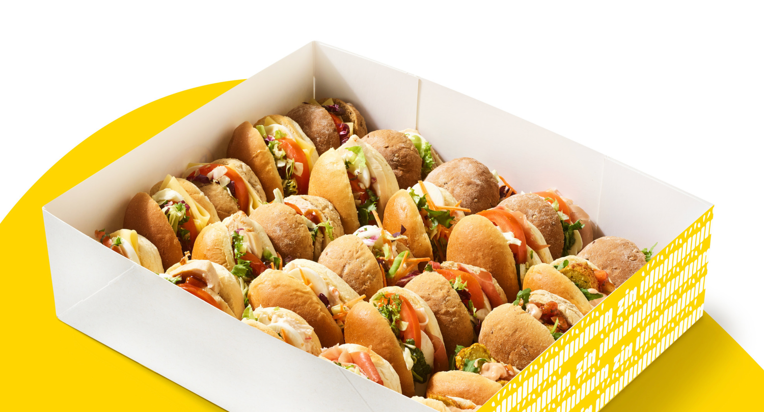 Mini-Broodjes Box 2 voor 5-6 Personen